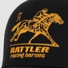 Racing Horses Negro