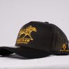 Racing Horses Negro