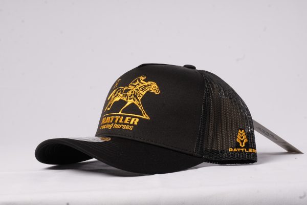 Racing Horses Negro